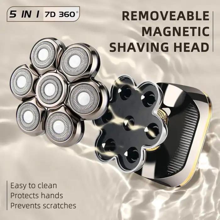E-Hunter Geliştirilmiş 7D Elektrikli Tıraş Makinesi - Erkekler İçin