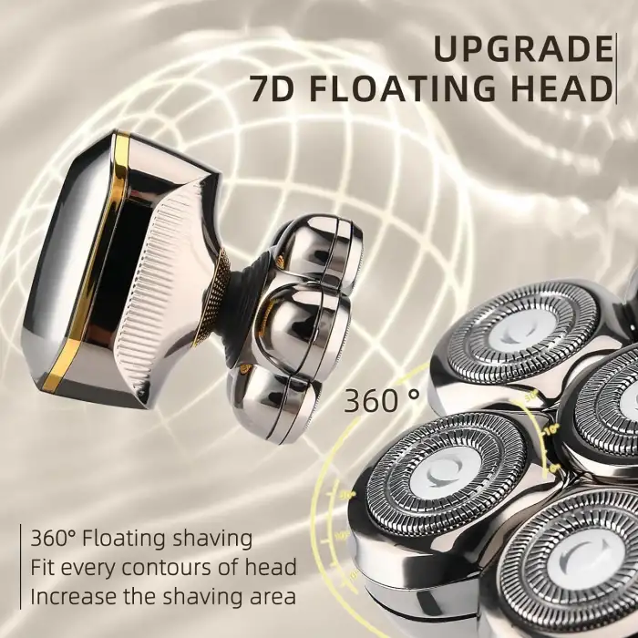 E-Hunter Geliştirilmiş 7D Elektrikli Tıraş Makinesi - Erkekler İçin