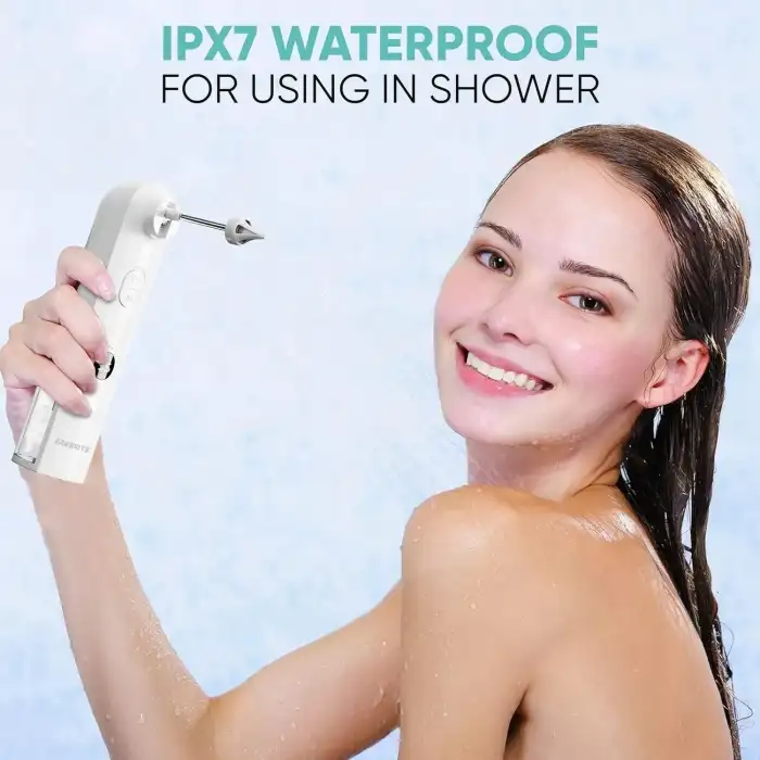 EarBrite Su Gücüyle Çalışan Kulak Temizleyici - İç Kulak Temizleme - Beyaz