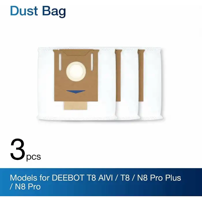 ECOVACS Deebot Tek Kullanımlık Toz Torbası 2.5L Oto Boşaltma İstasyonu