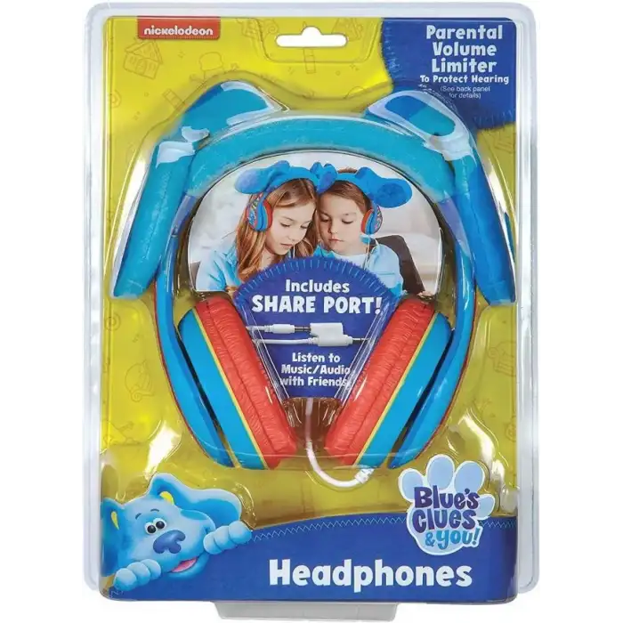 eKids Blues Clues Çocuklar İçin Kablolu Kulaklık