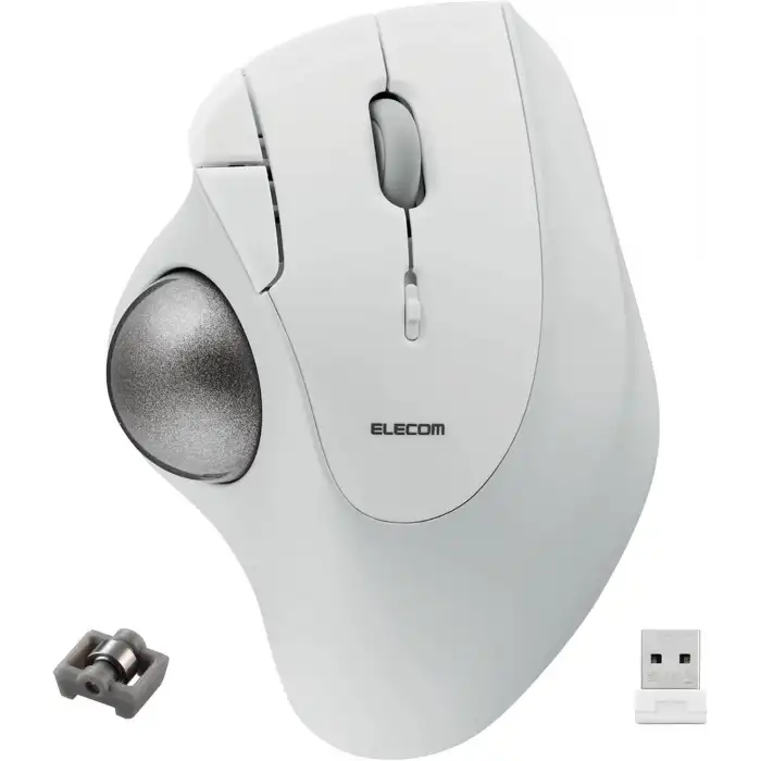 ELECOM Ergonomik Konfor Tasarım Trackball IST Kablosuz 2.4GHz Bağlantı