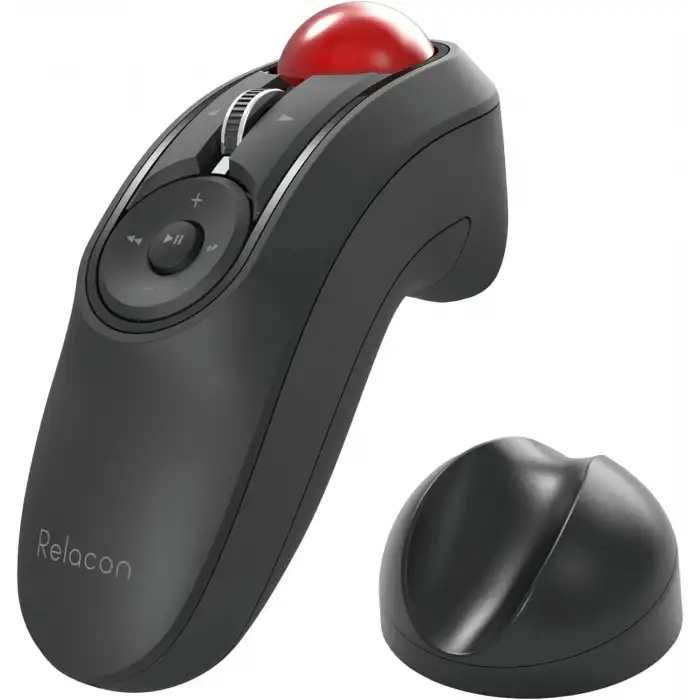 ELECOM Relacon Elde Taşınabilir Trackball İşaretçisi, Ergonomik Başparmak Mouse