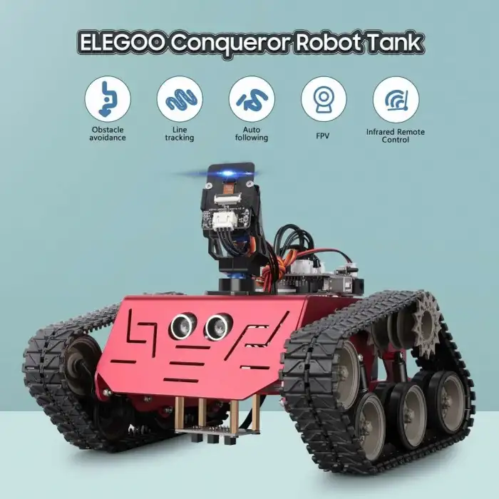 ELEGOO Fatih Robot Tankı - UNO R3, Hat İzleme Modülü