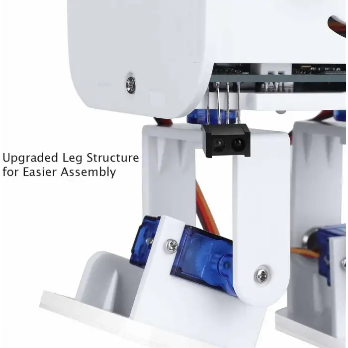 ELEGOO Penguin Bot İki Ayaklı Robot Kiti Uyumlu - Beyaz