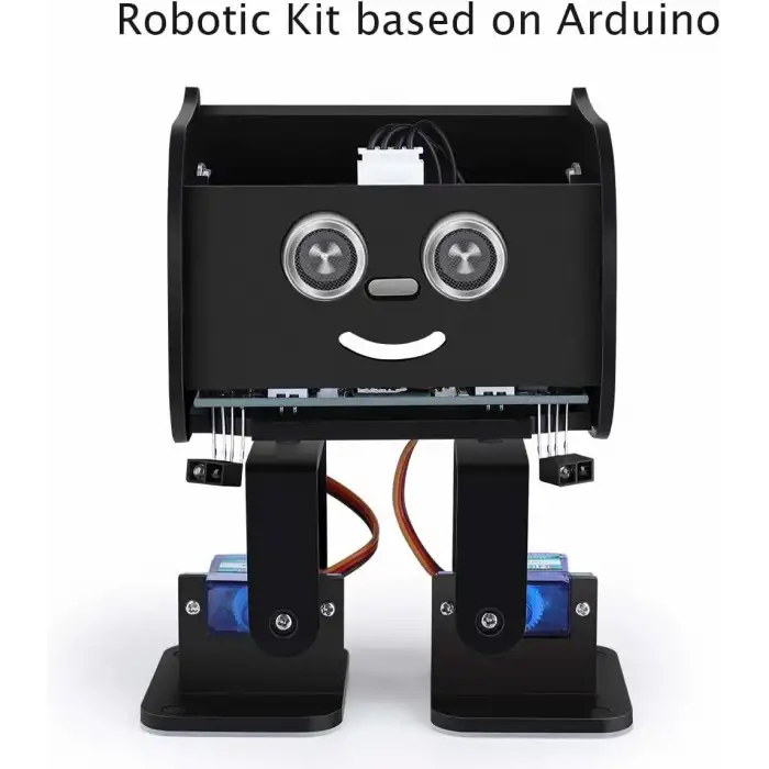 ELEGOO Penguin Bot İki Ayaklı Robot Kiti Uyumlu - Siyah