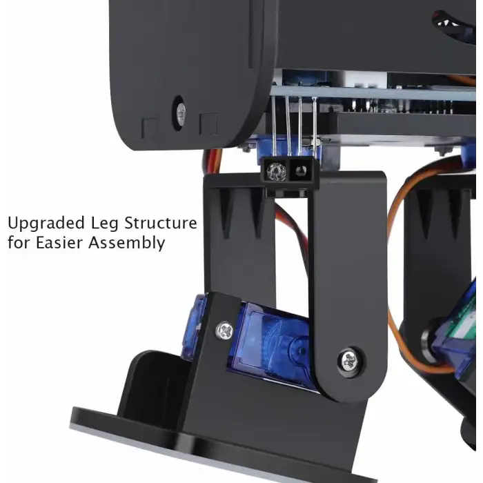 ELEGOO Penguin Bot İki Ayaklı Robot Kiti Uyumlu - Siyah