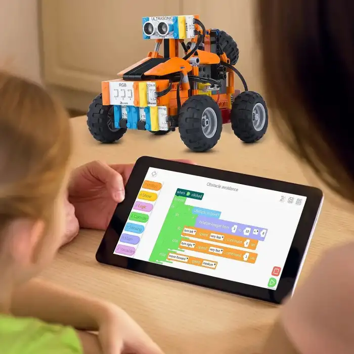 ELEGOO Yapı Taşı Araç Kiti, Akıllı ve Eğitici Yapı Taşı