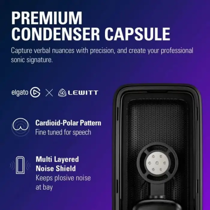 Elgato Wave:3 Premium Studio Quality USB Condenser Mikrafon