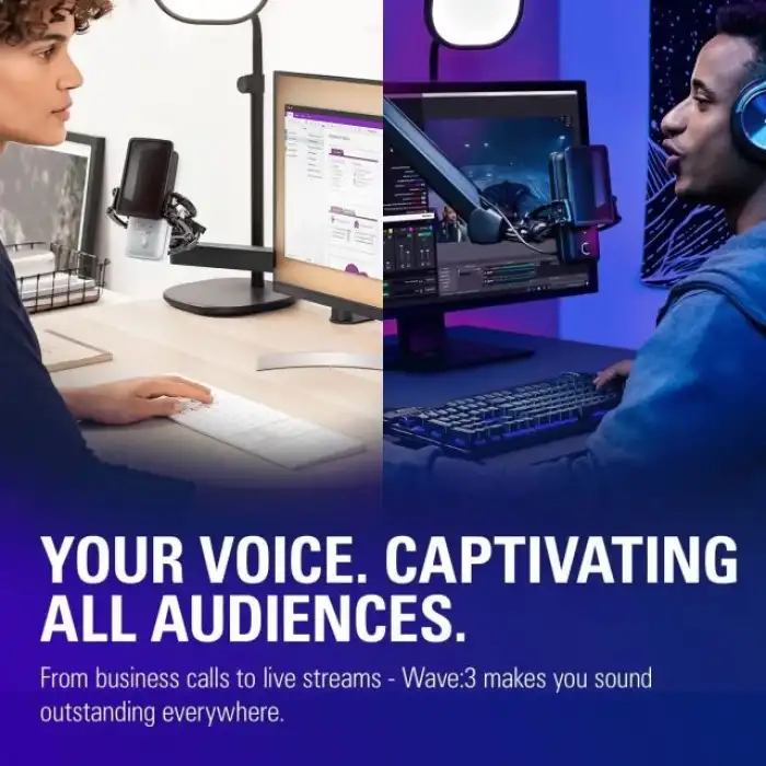Elgato Wave:3 Premium Studio Quality USB Condenser Mikrafon