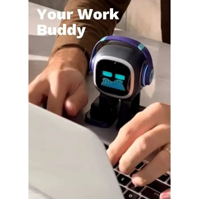 Emopet AI Masa Robotu Arkadaşı - Sesli Komutlar ve Dans Özelliği ile Etkinleştirilmiş ChatGPT