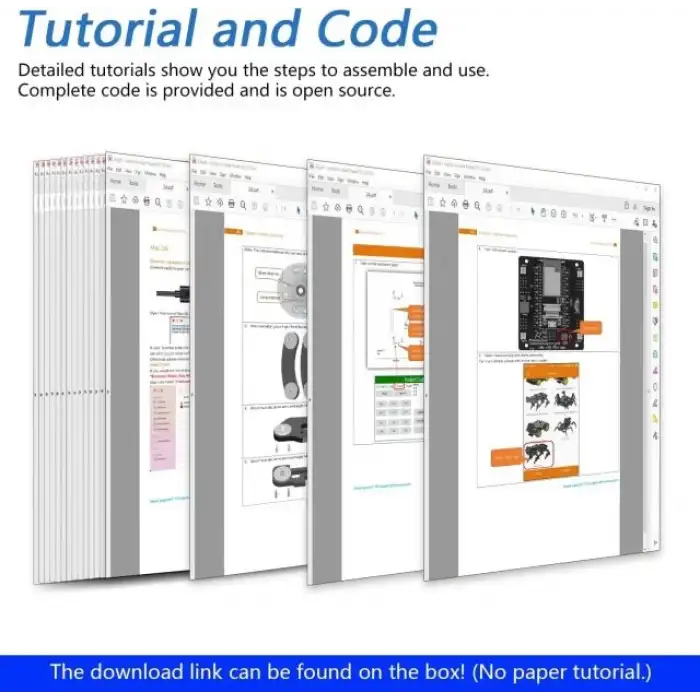 ESP32-ROVER için Freenove Robot Köpek Kiti