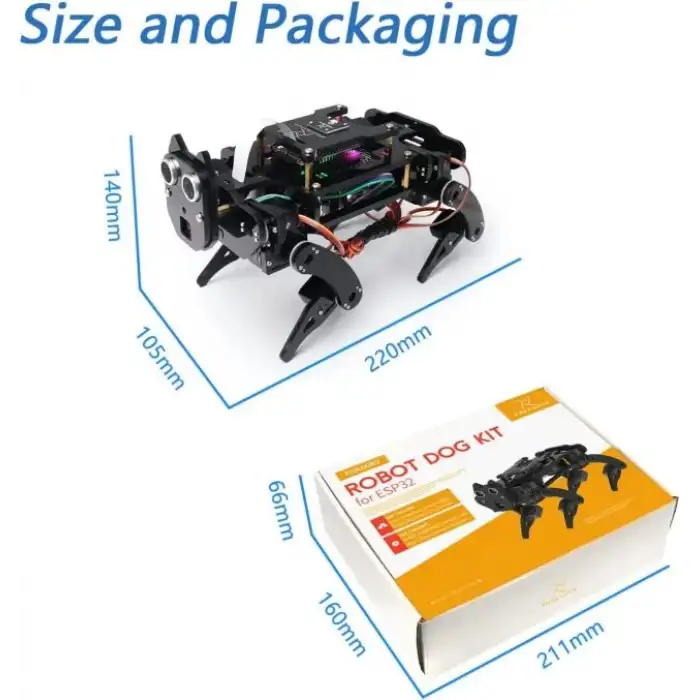 ESP32-ROVER için Freenove Robot Köpek Kiti