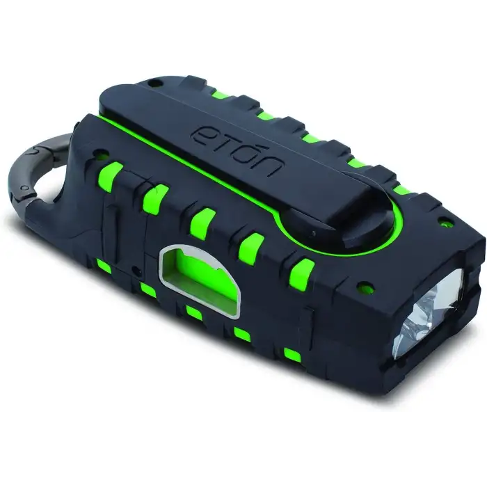 Eton Scorpion II Çok Güçlü Taşınabilir Acil Durum Hava Durumu Radyosu