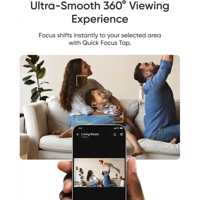 eufy İç Mekan Kamerası E30, Son Nesil, 4K UHD Güvenlik Kamerası - Beyaz