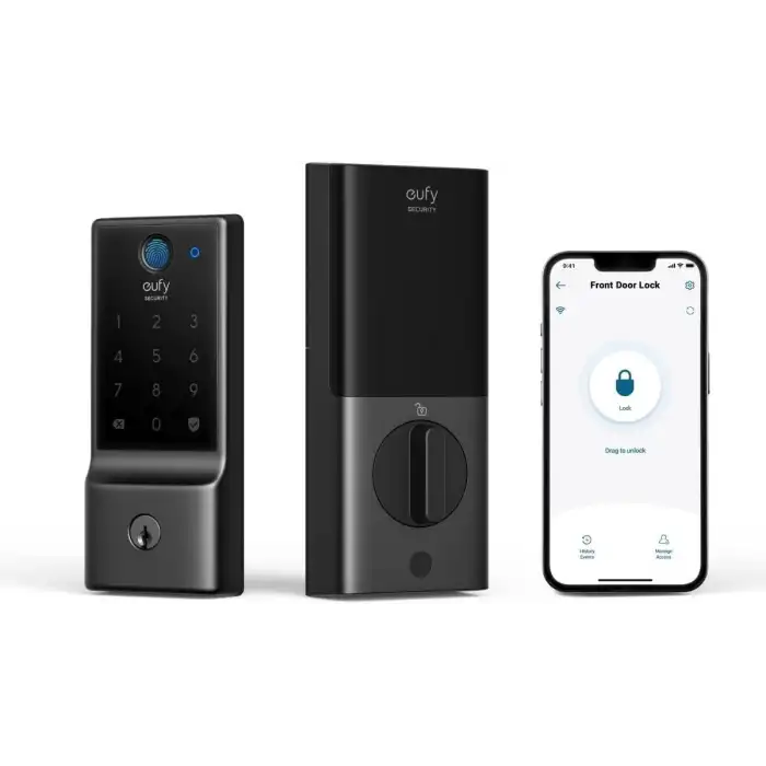 eufy Security C220 Akıllı Kilit, Parmak İzi Anahtarsız Giriş Kapı Kilidi