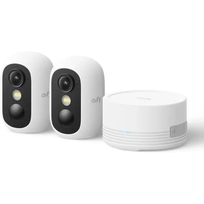 eufy Security eufyCam C35 2 Kameralı Set, Kablosuz Güvenlik Kamerası