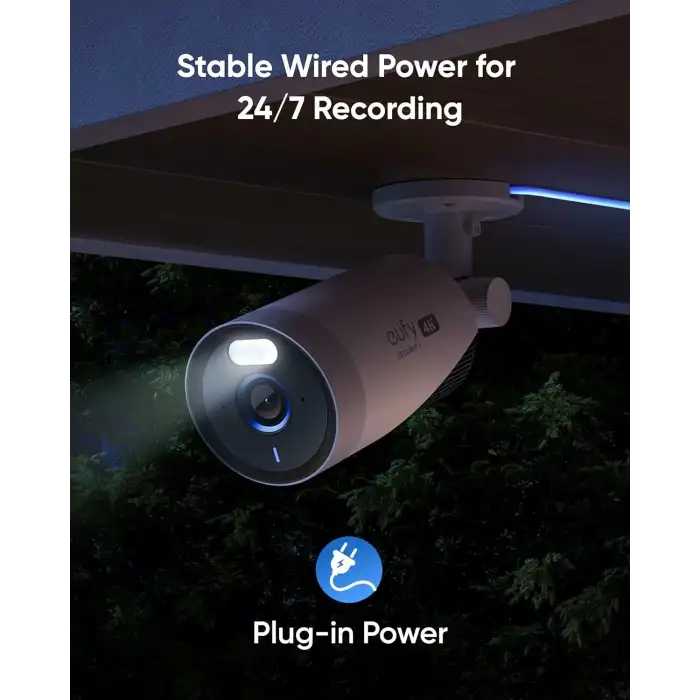 eufy Security eufyCam E330 4 Kamera Kiti, 4K Dış Mekan Güvenlik Kamerası