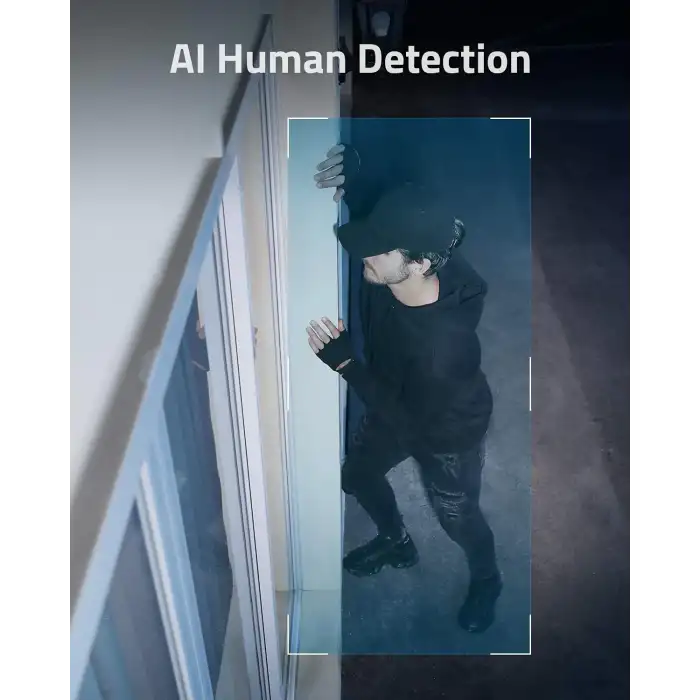 eufy Security Floodlight Kamera 2, 2K, Yerleşik AI