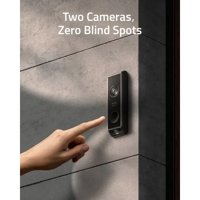 eufy security Görüntülü Kapı Zili Çift Kamera (Pille Çalışan)