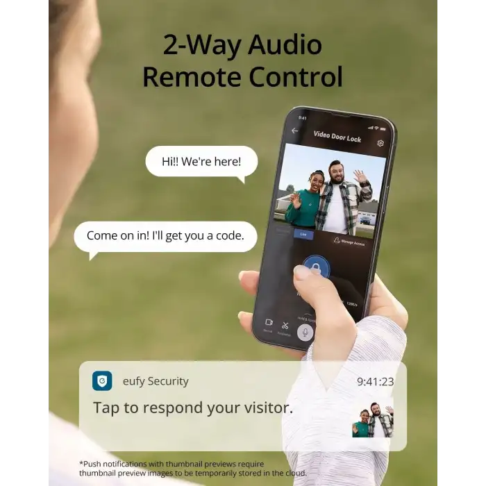 eufy Security Videosu S330 Akıllı Kilit, Kapı Zili - Parmak İzli Anahtarsız Giriş