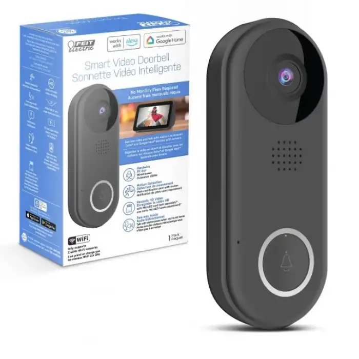 Feit Electric Akıllı Kapı Zili  Wi-Fi Kamera