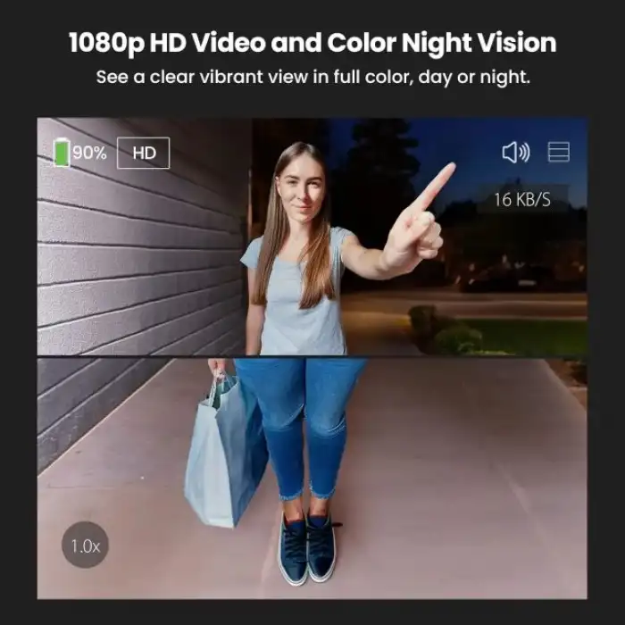 Feit Electric Akıllı Kapı Zili  Wi-Fi Kamera