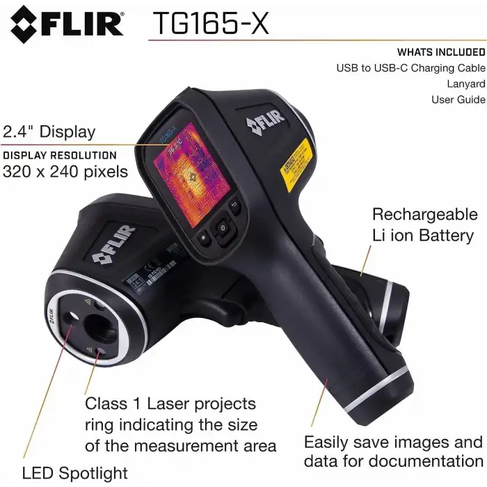 FLIR TG165-X Termal Görüntüleme Kamerası