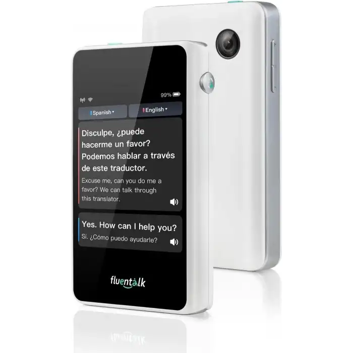 Fluentalk Timekettle T1 Mini Tercüman Cihazı WiFi Gerektirmez - Beyaz