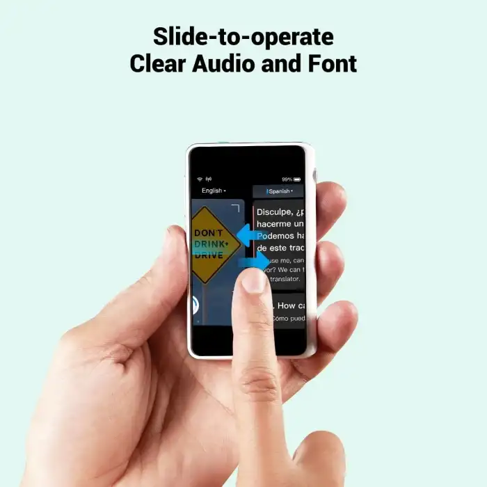 Fluentalk Timekettle T1 Mini Tercüman Cihazı WiFi Gerektirmez - Beyaz