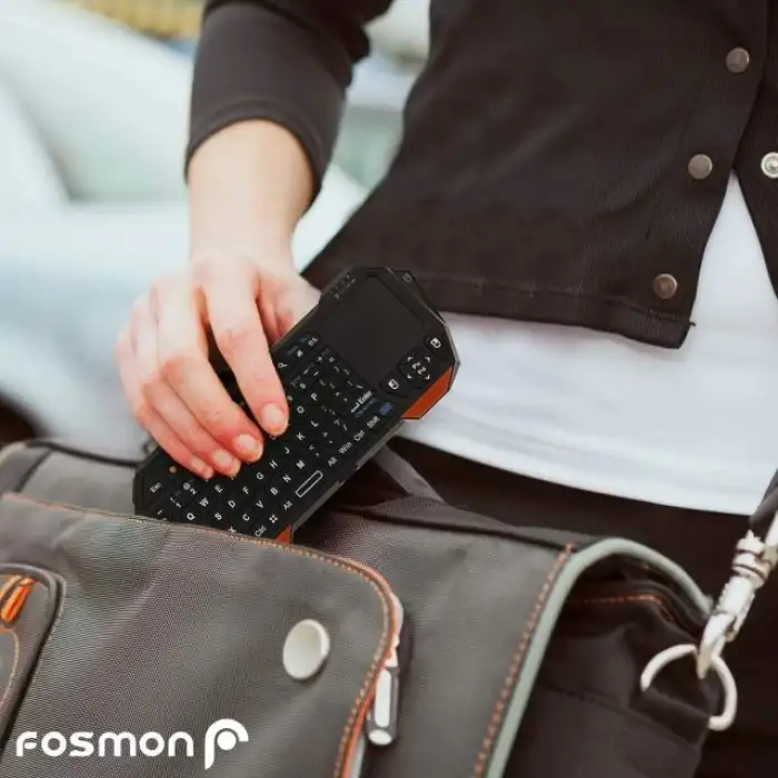 Fosmon Touchpadli Mini Bluetooth Klavye