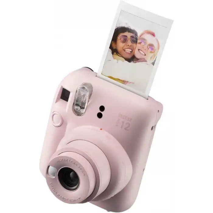 Fujifilm Instax Mini 12 Anlık Fotoğraf Makinesi/ Minimate Özel Kılıf/20 Sayfa/İkili Paket - Pembe