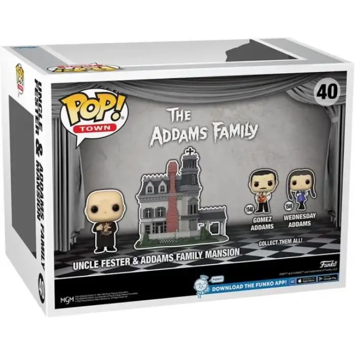 Funko Addams Ailesi Fester Amca ve Addams Ailesi Konağı Figürü