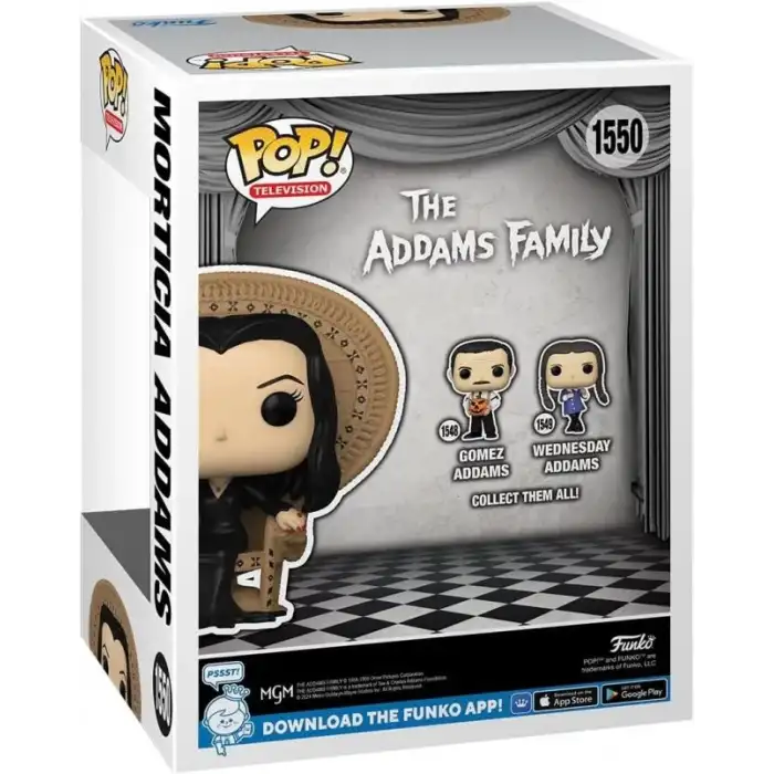 Funko Addams Ailesi Morticia Sandalye Figürü