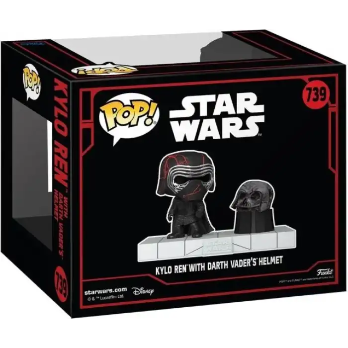 Funko Deluxe: Star Wars Darkside Kylo Ren Darth Vader Maske Figür
