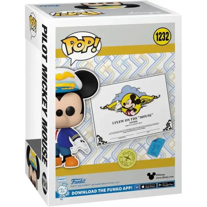 Funko Disney Walt’s Plane - Pilot Mickey Mouse Pop! Figürü