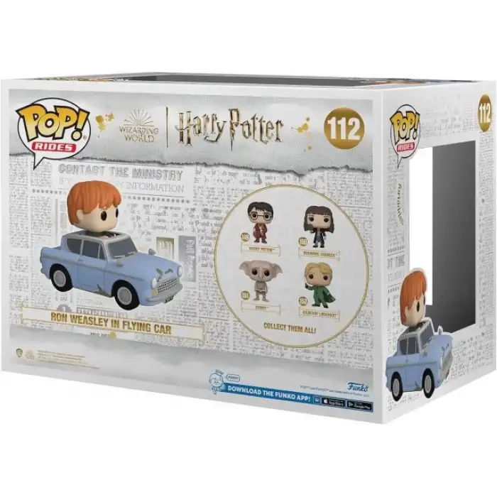 Funko Harry Potter: Sırlar Odası - Uçan Arabada Ron Weasley Figür