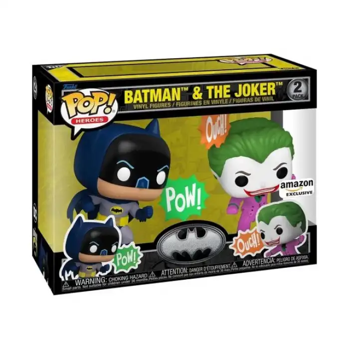 Funko Heroes Batman ve Joker Figür