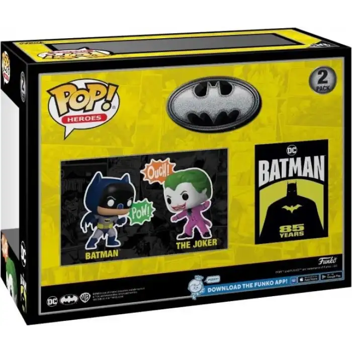 Funko Heroes Batman ve Joker Figür