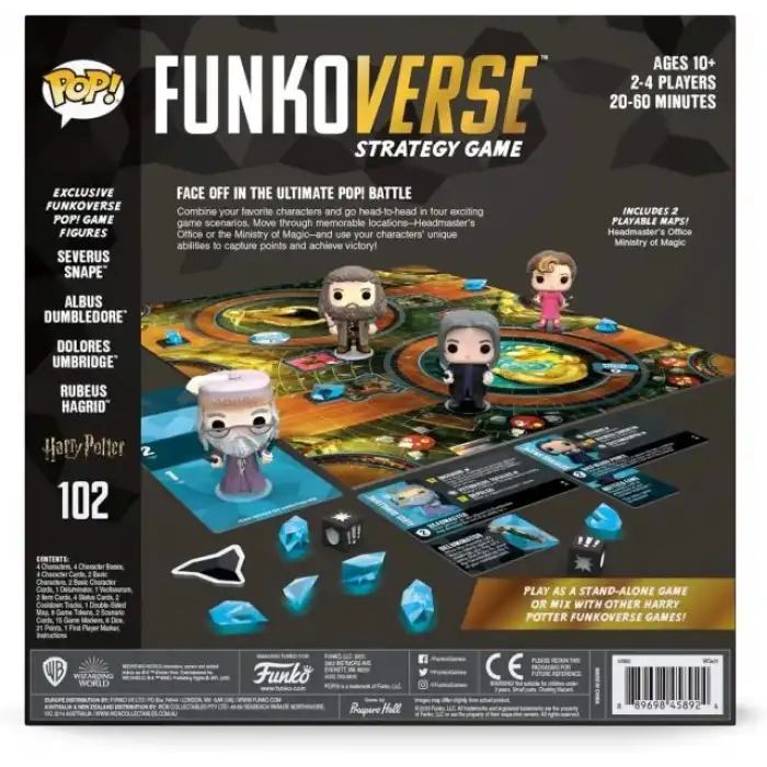 Funko Oyunları POP! Funkoverse: Harry Potter 102-  Stratejisi Masa Oyunu