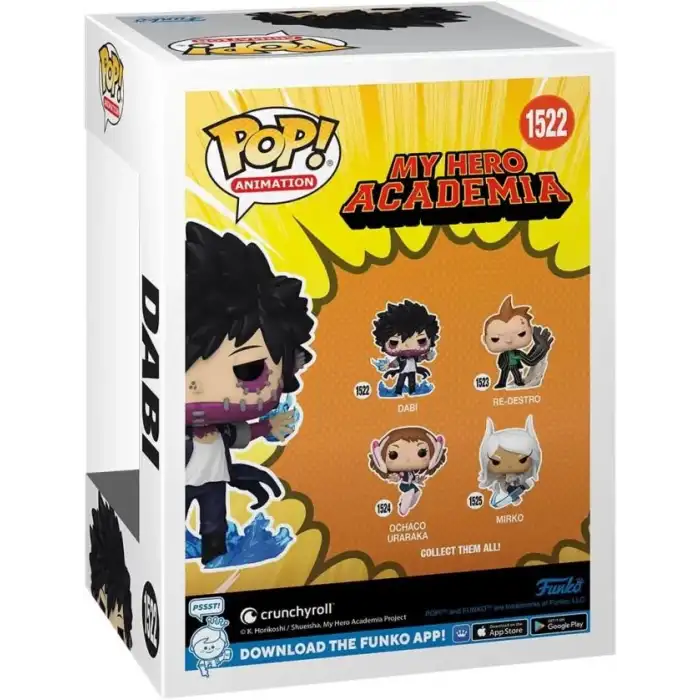 Funko Pop! Animation: My Hero Academia - Dabi Figürü