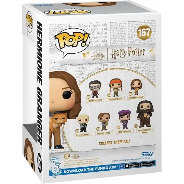 Funko Pop! & Buddy: Hermione Granger with Crookshanks Figürü