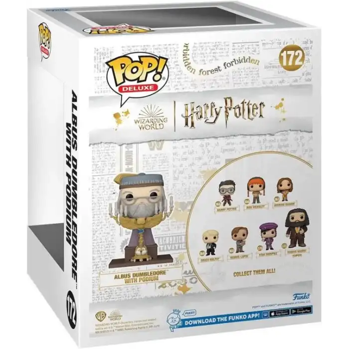 Funko Pop! Deluxe: Albus Dumbledore with Podium Figürü