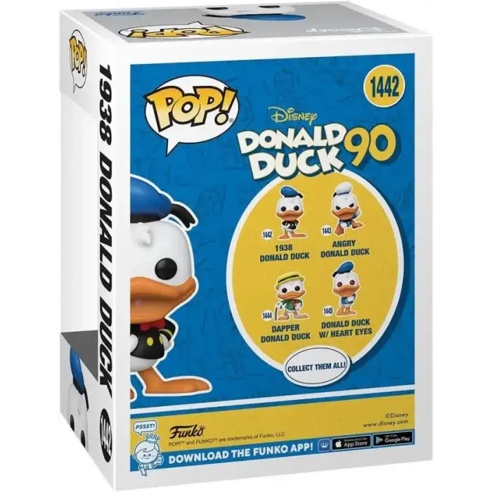 Funko Pop! Disney: Donald Duck 90th - 1938 Donald Duck Figürü