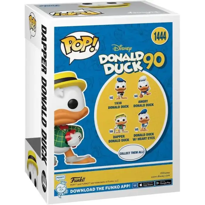 Funko Pop! Disney: Donald Duck 90th - Dapper Donald Duck Figürü