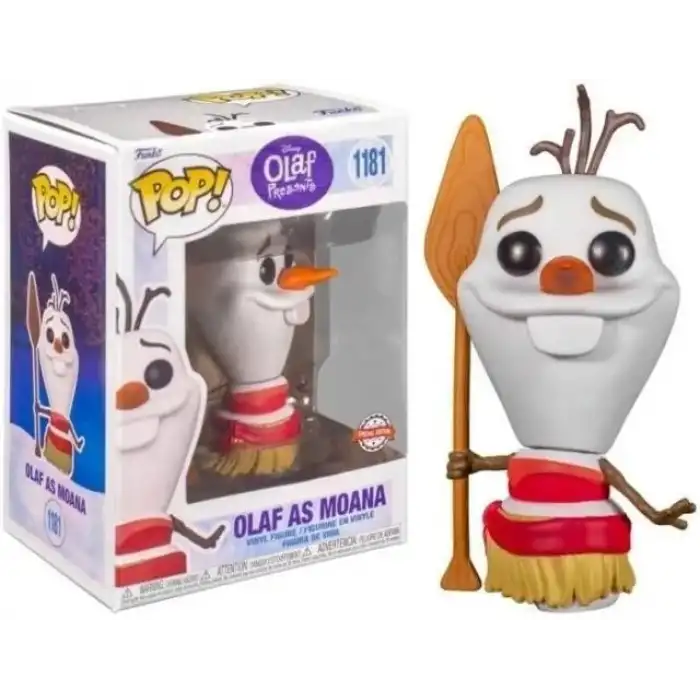 Funko POP Disney: Olaf Presents - Olaf as Moana Figür