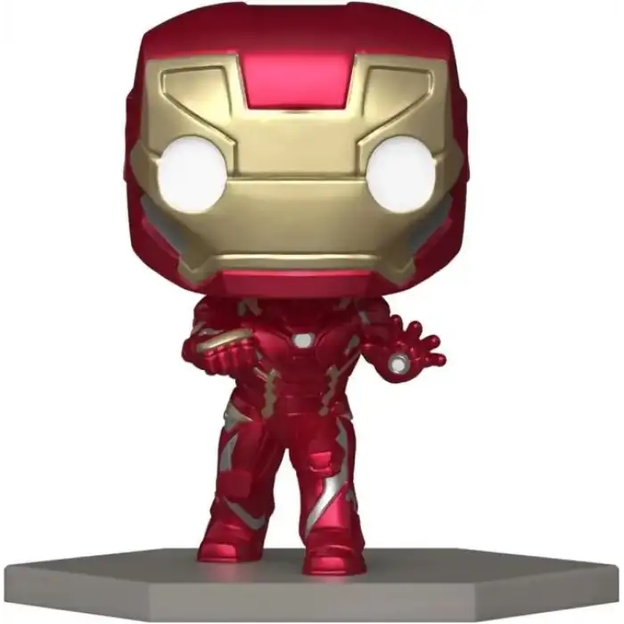 Funko Pop! Marvel: Civil War Build A Scene - Iron Man Figürü