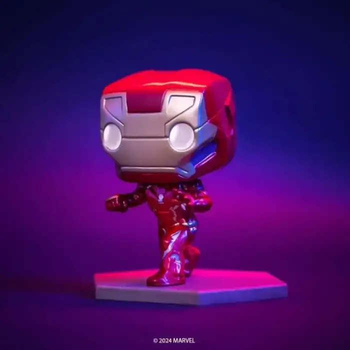 Funko Pop! Marvel: Civil War Build A Scene - Iron Man Figürü
