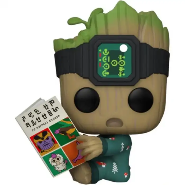 Funko Pop! Marvel: I Am Groot, Groot in Onesie Book Figürü