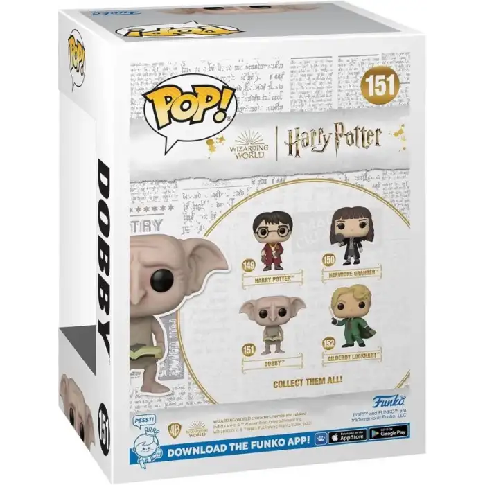 Funko Pop! Movies: Harry Potter Dobby Standard Figürü